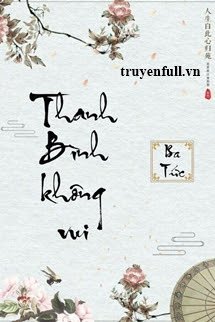 Thanh Bình Không Vui book cover