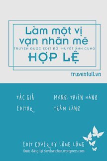 Làm Một Vị Vạn Nhân Mê Hợp Lệ book cover
